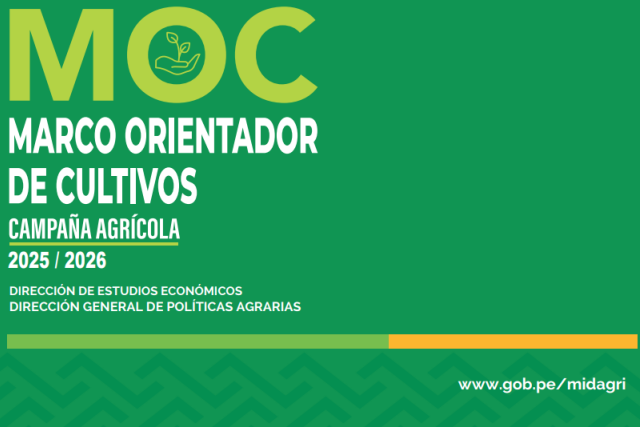 MARCO ORIENTADOR DE CULTIVOS
